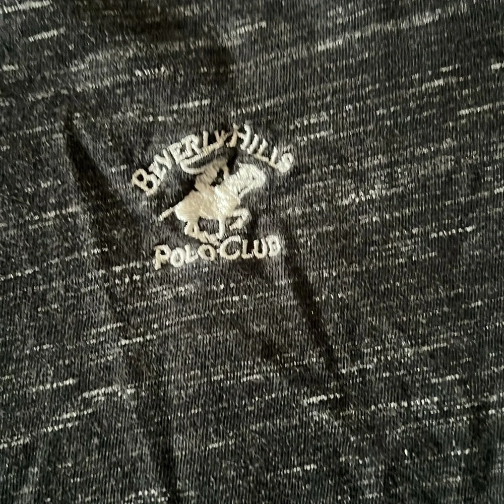 Beverly Hills polo club t-shirt men’s small v-neck - Picture 2 of 5